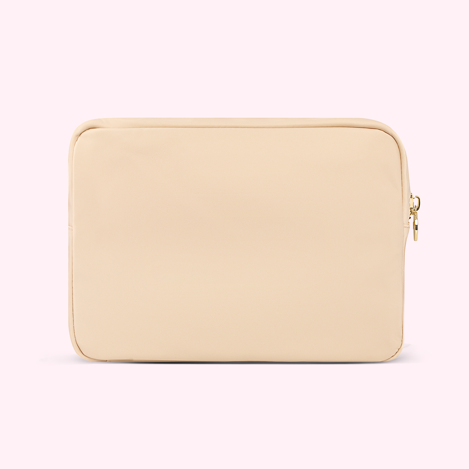 Hand Embroidered Custom Heart Large Pouch