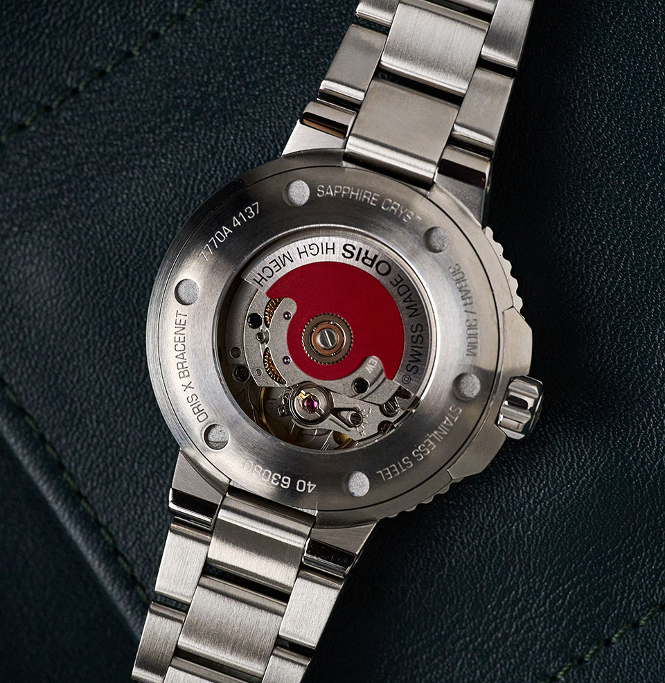 Aquis x Bracenet Reliable Automatic Movement 