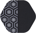 Black Hex/Black Solid