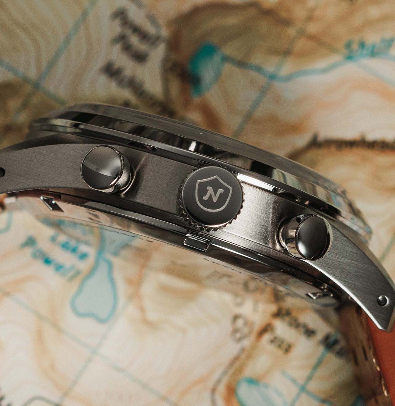 Nivada Grenchen x Worn & Wound Datomaster VK63 V2 Brushed and Polished Steel Case