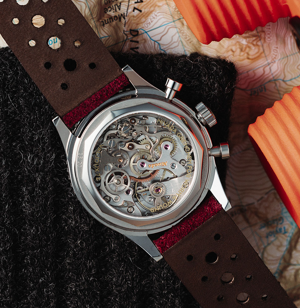 Nivada Grenchen x Worn & Wound Chronomaster Valjoux 72 V2 The Valjoux 72