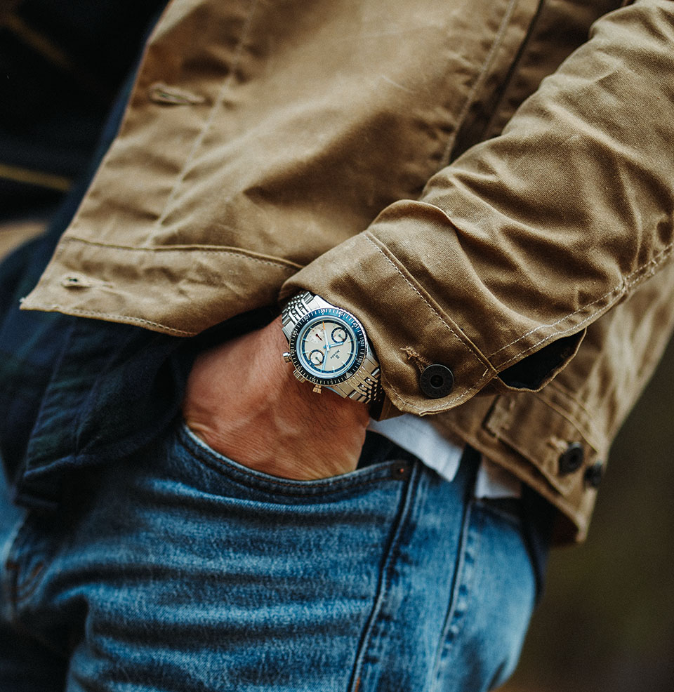 Nivada Grenchen x Worn & Wound Chronomaster Valjoux 72 V2 Refreshing style