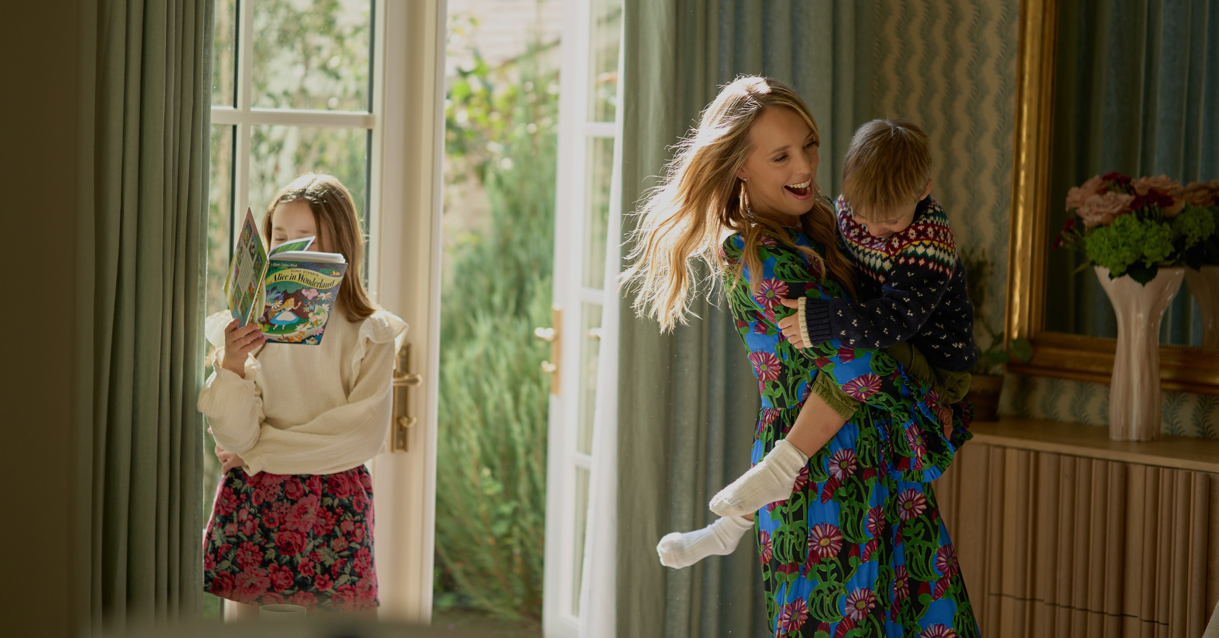 julia casper, founder, and family