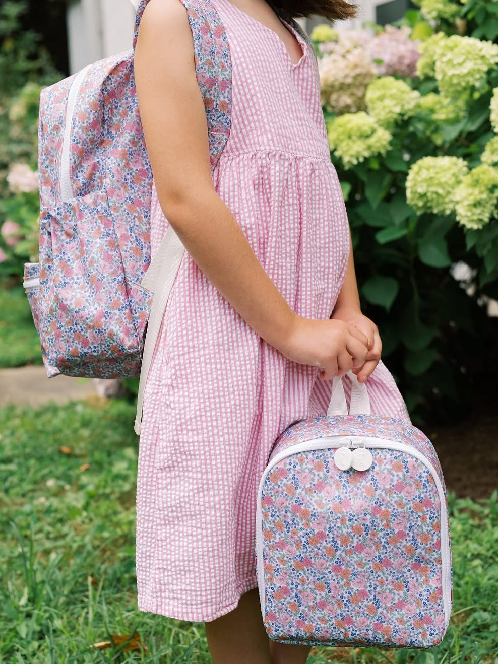 trvl design floral lunchbox and backpack