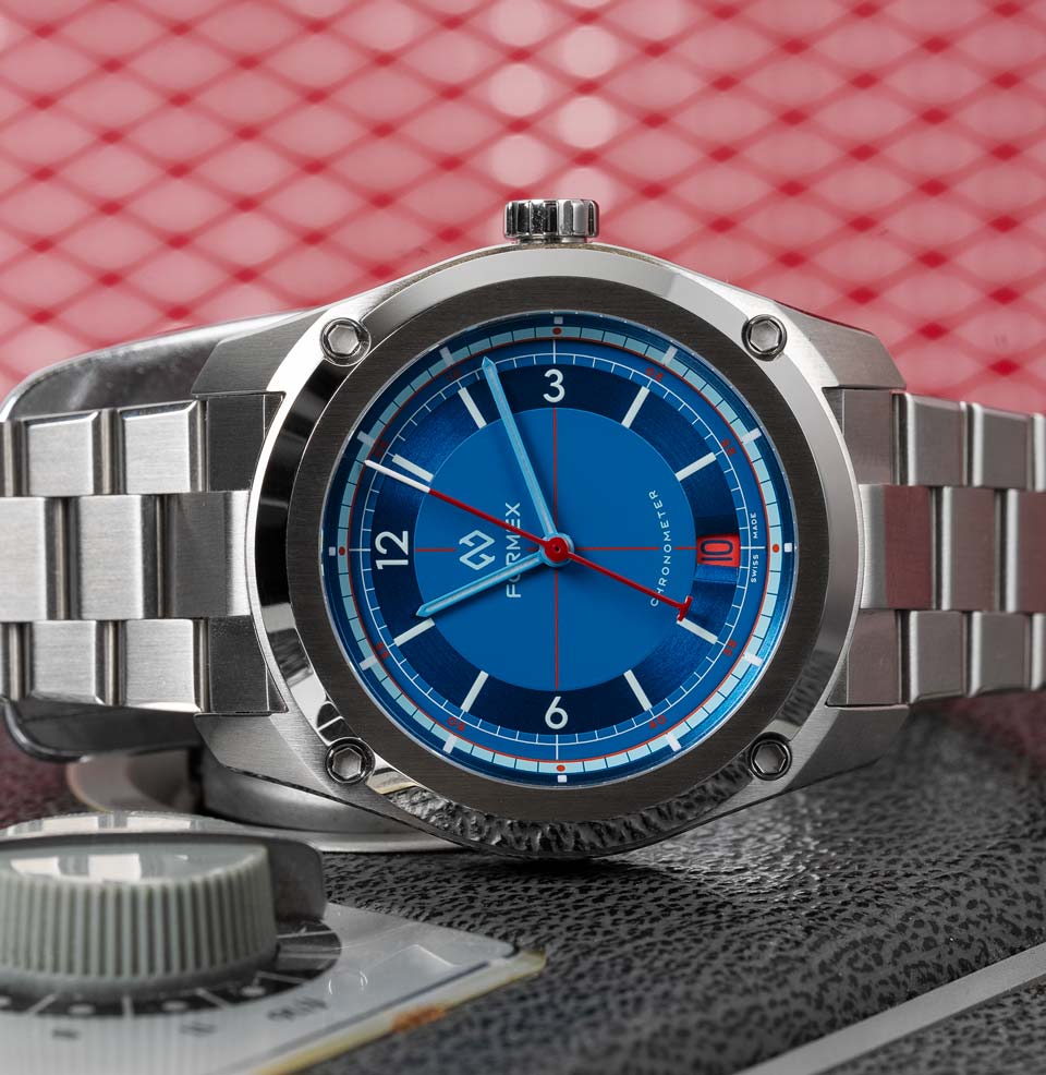 Formex x Worn & Wound Essence Sector 39 Chronometer Sector Dial Design