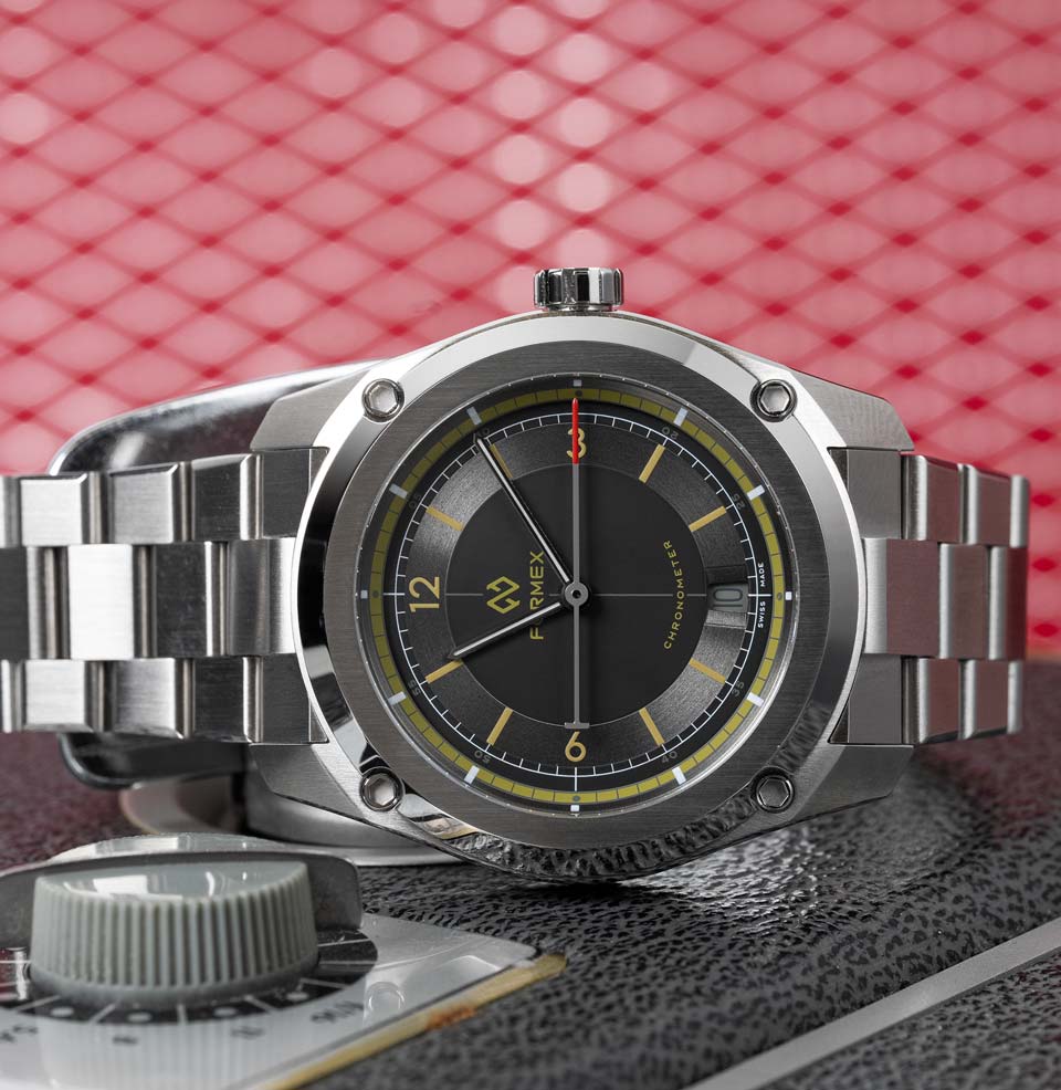 Formex x Worn & Wound Essence Sector 39 Chronometer Sector Dial Design