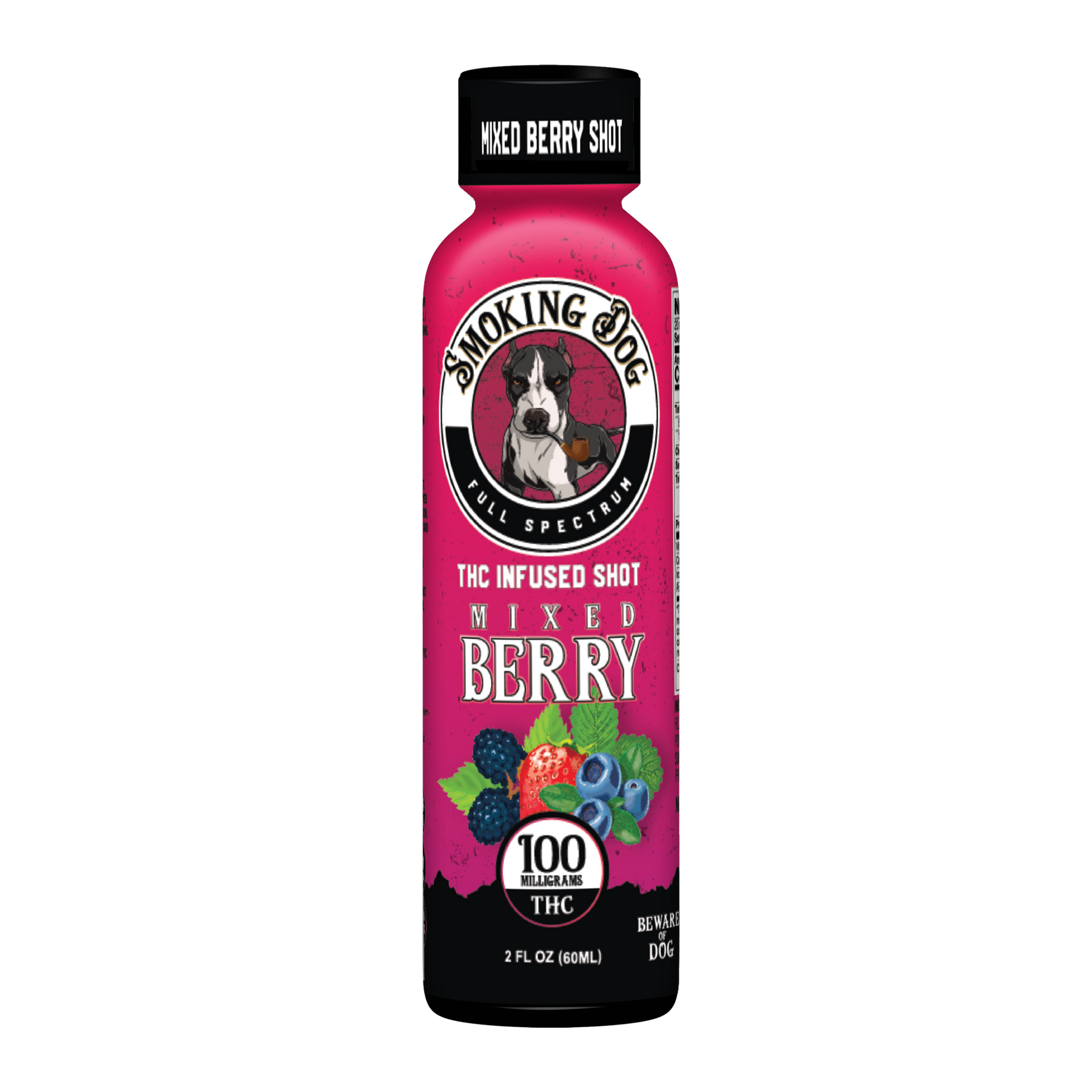 a bottle of mixed berry drink