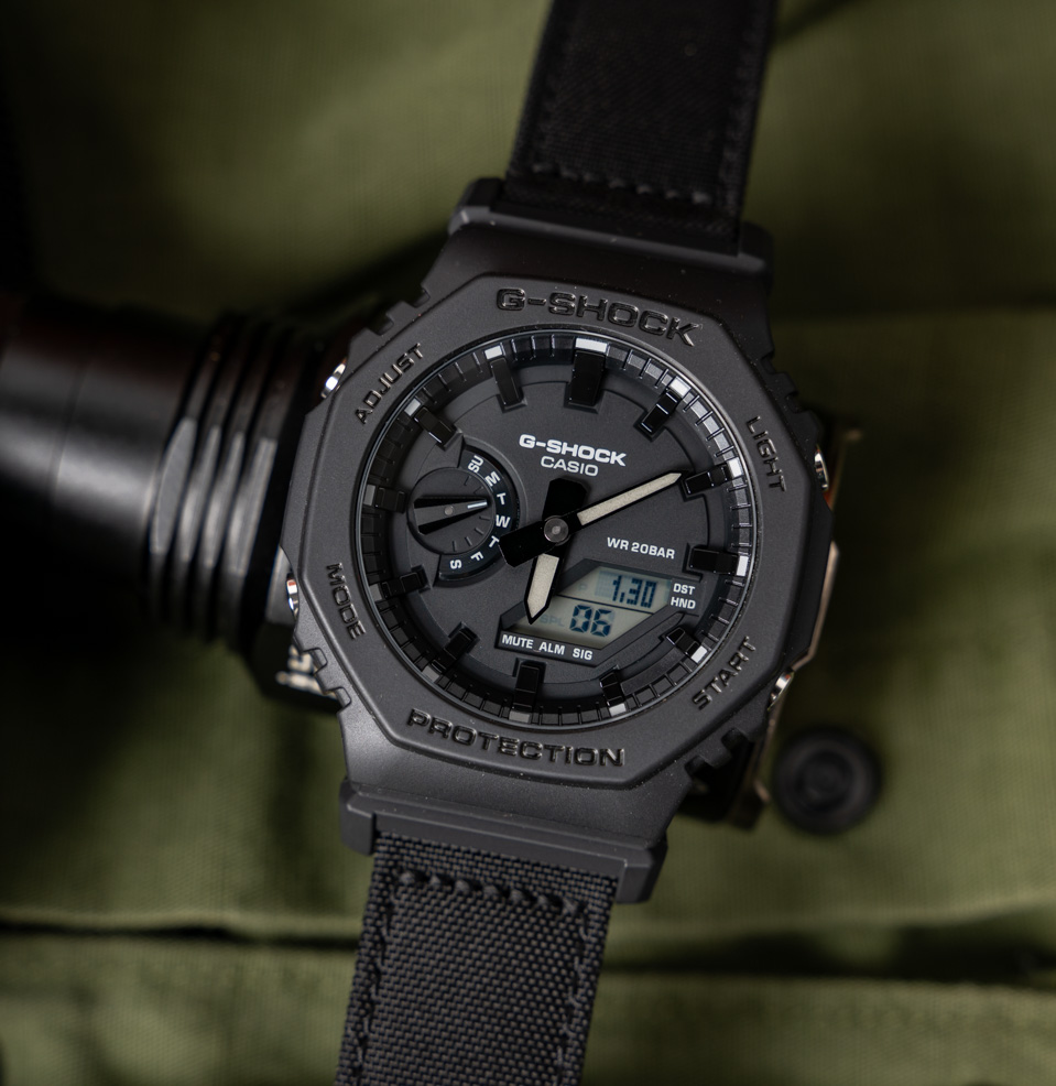 Utility Black Series with CORDURA Eco Fabric Windup Watch Shop