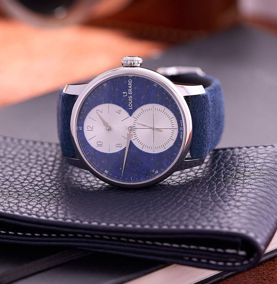 Louis Erard Excellence Regulateur Lapis-Lazuli – Windup Watch Shop