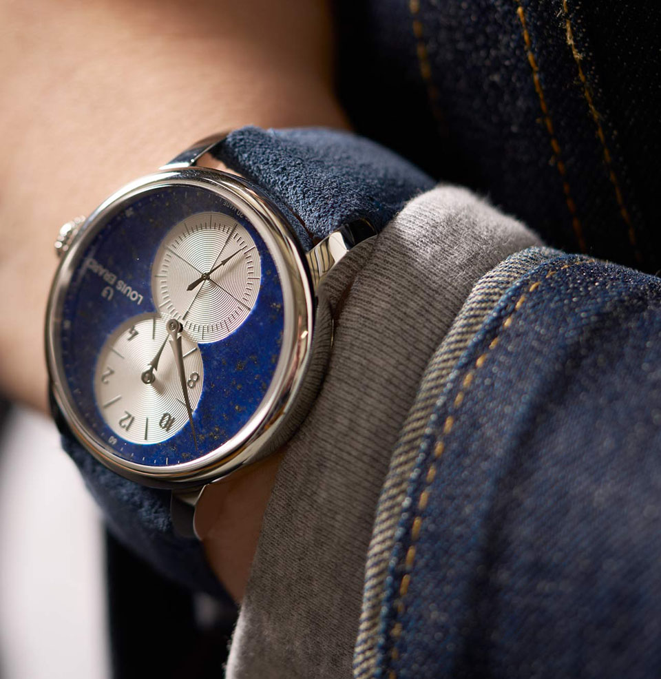 Excellence Regulateur Lapis-Lazuli 42mm and wears well