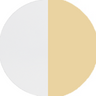 Clear & Gold Metallic