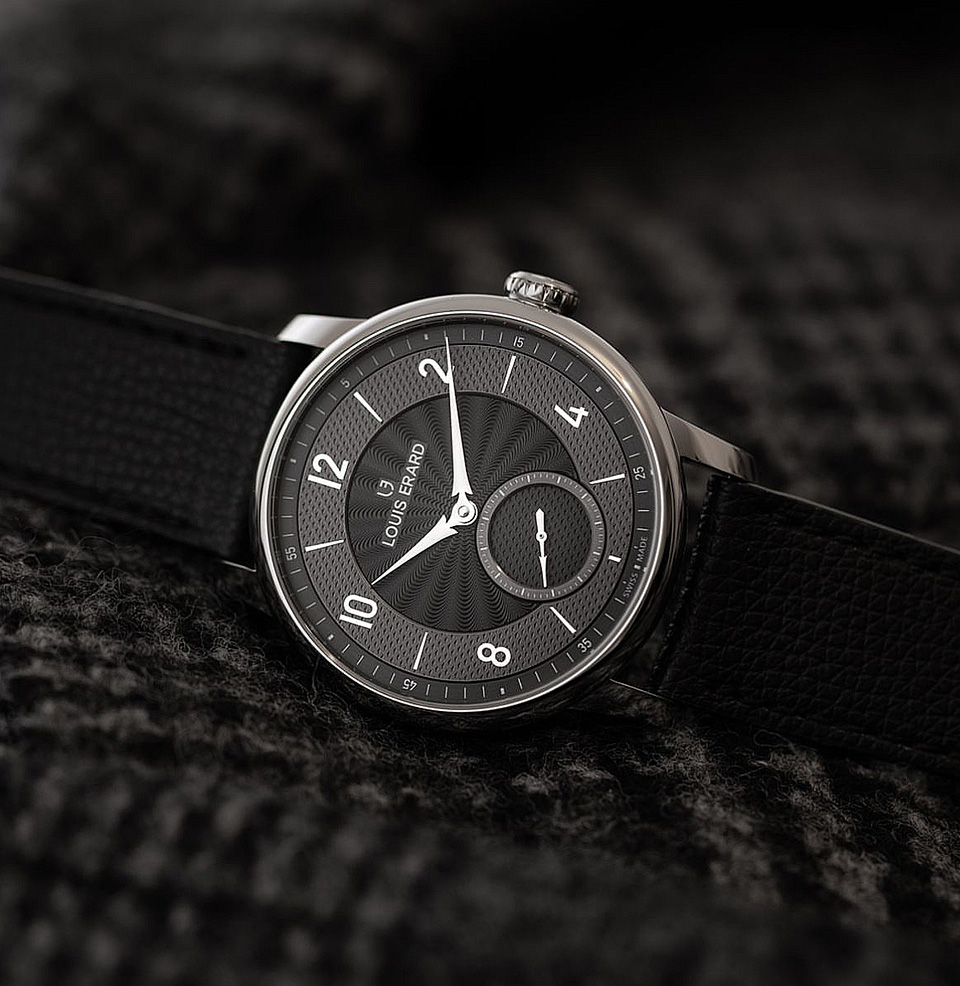 Excellence Petite Seconde Guilloché Anthracite Guilloché Dial