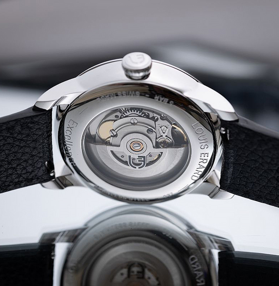 Excellence Petite Seconde Guilloché Anthracite Sellita SW261-1 Movement