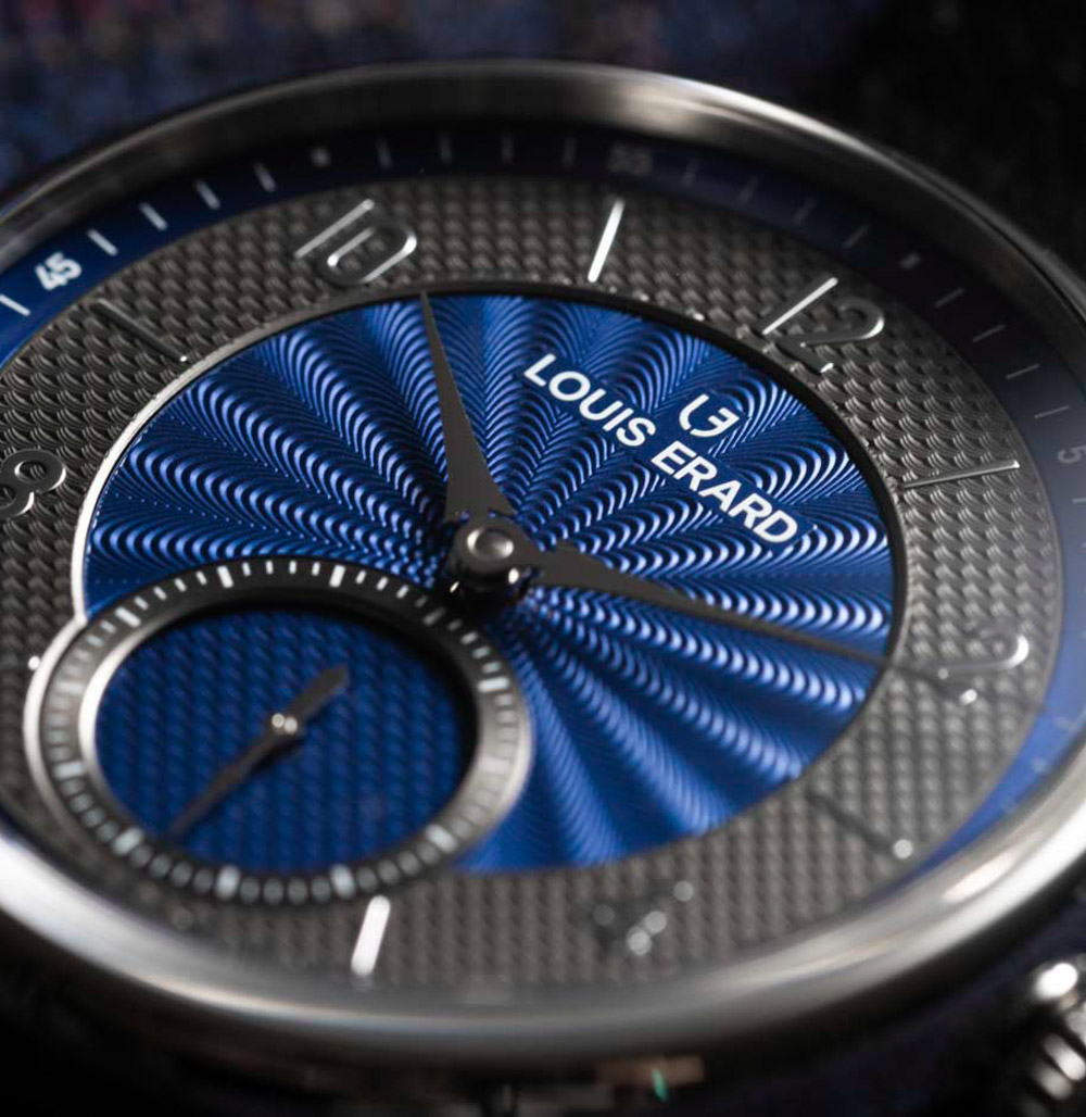 Excellence Petite Seconde Guilloché Anthracite Guilloché Dial