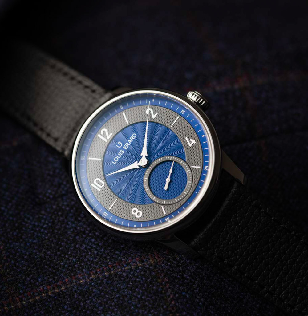Excellence Petite Seconde Guilloché Anthracite 42mm Polished Case