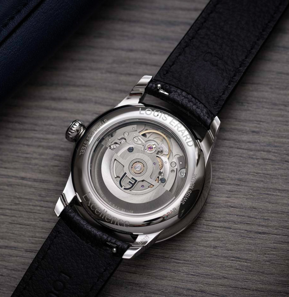 Excellence Petite Seconde Guilloché Anthracite Sellita SW261-1 Movement