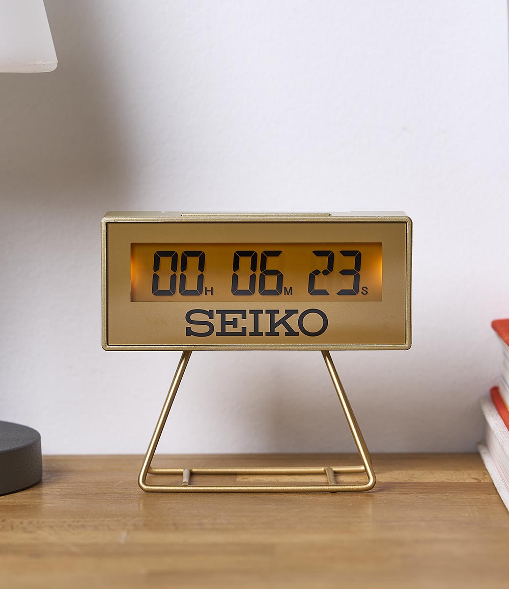 Victory Alarm Clock Small yet legible.