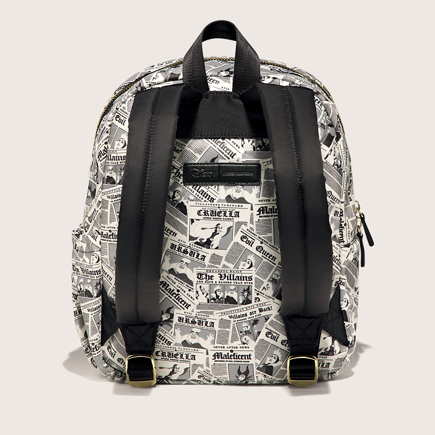 black clover mini backpack Disney Villains in Burgundy - Customizable school essentials CARLYN_GLOBAL