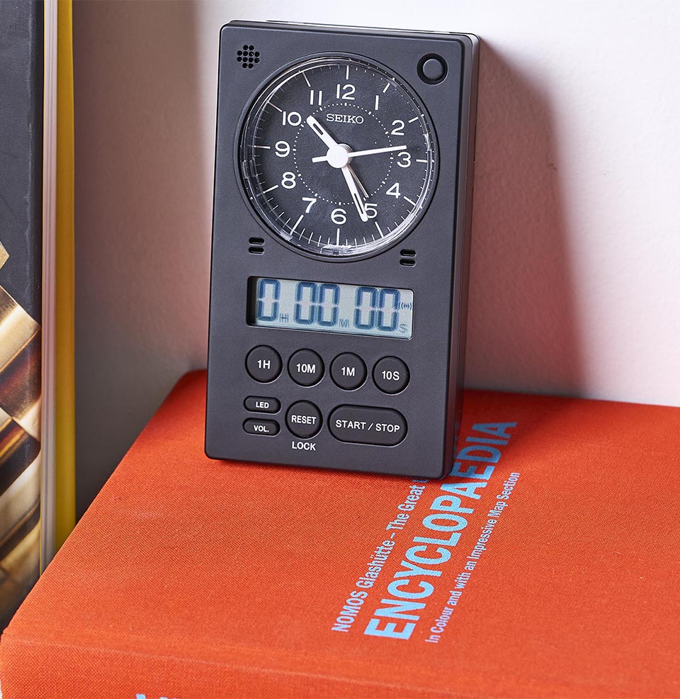 Kitchen Timer Dual Analog Digital Display