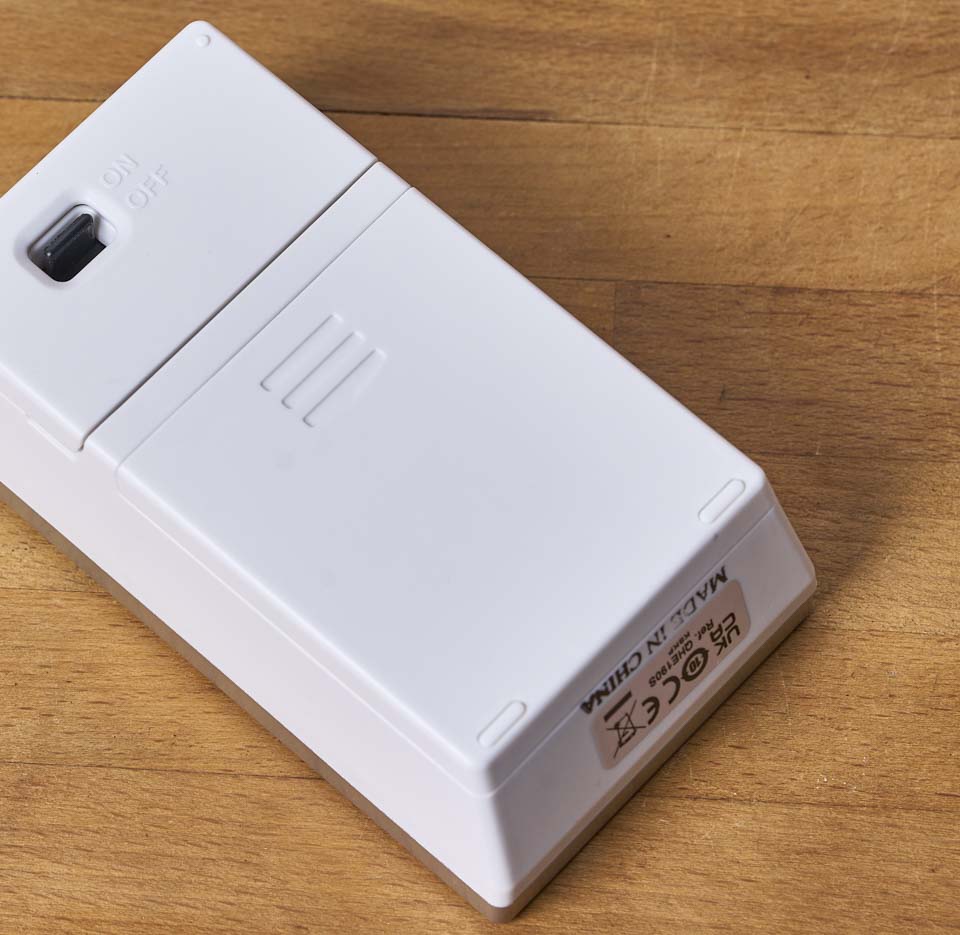 Kitchen Timer Runs on 2 x AA Batteries