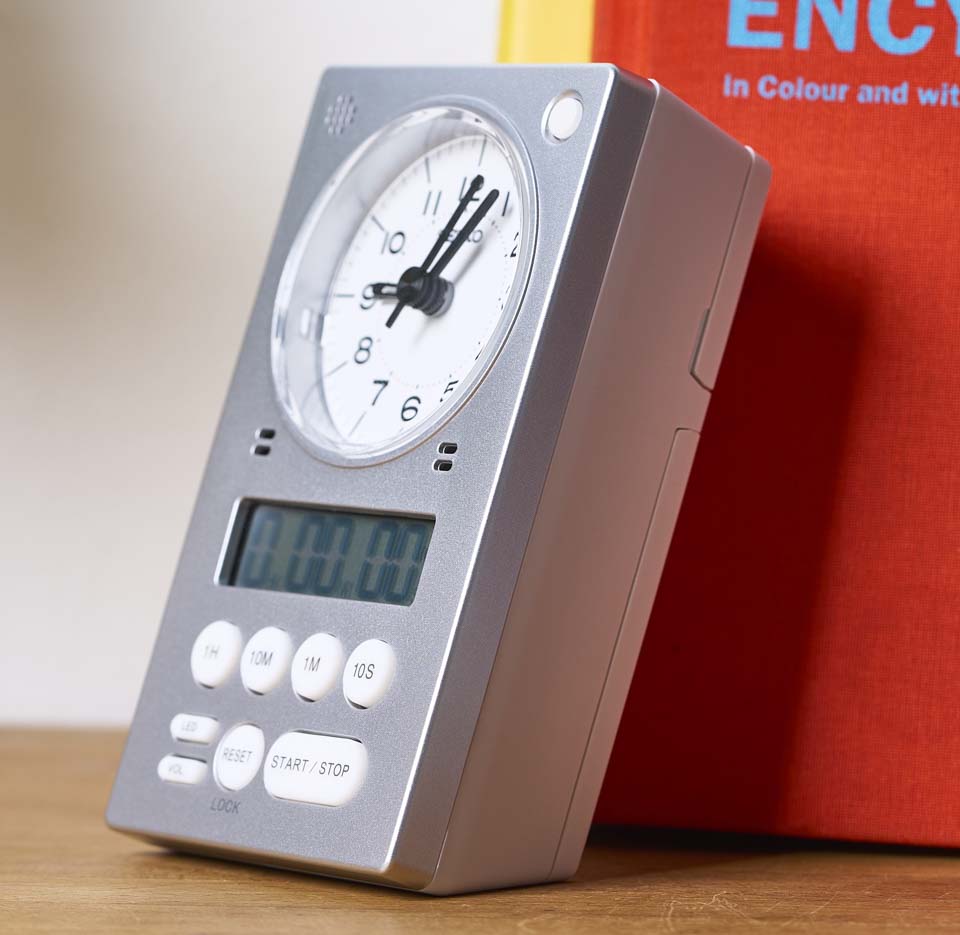 Kitchen Timer Dual Analog Digital Display