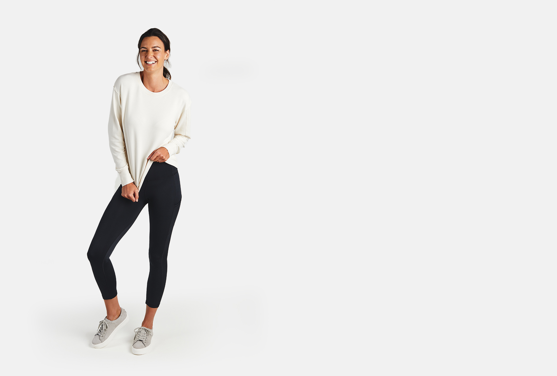 tasc performance womens french terry sweatshirt