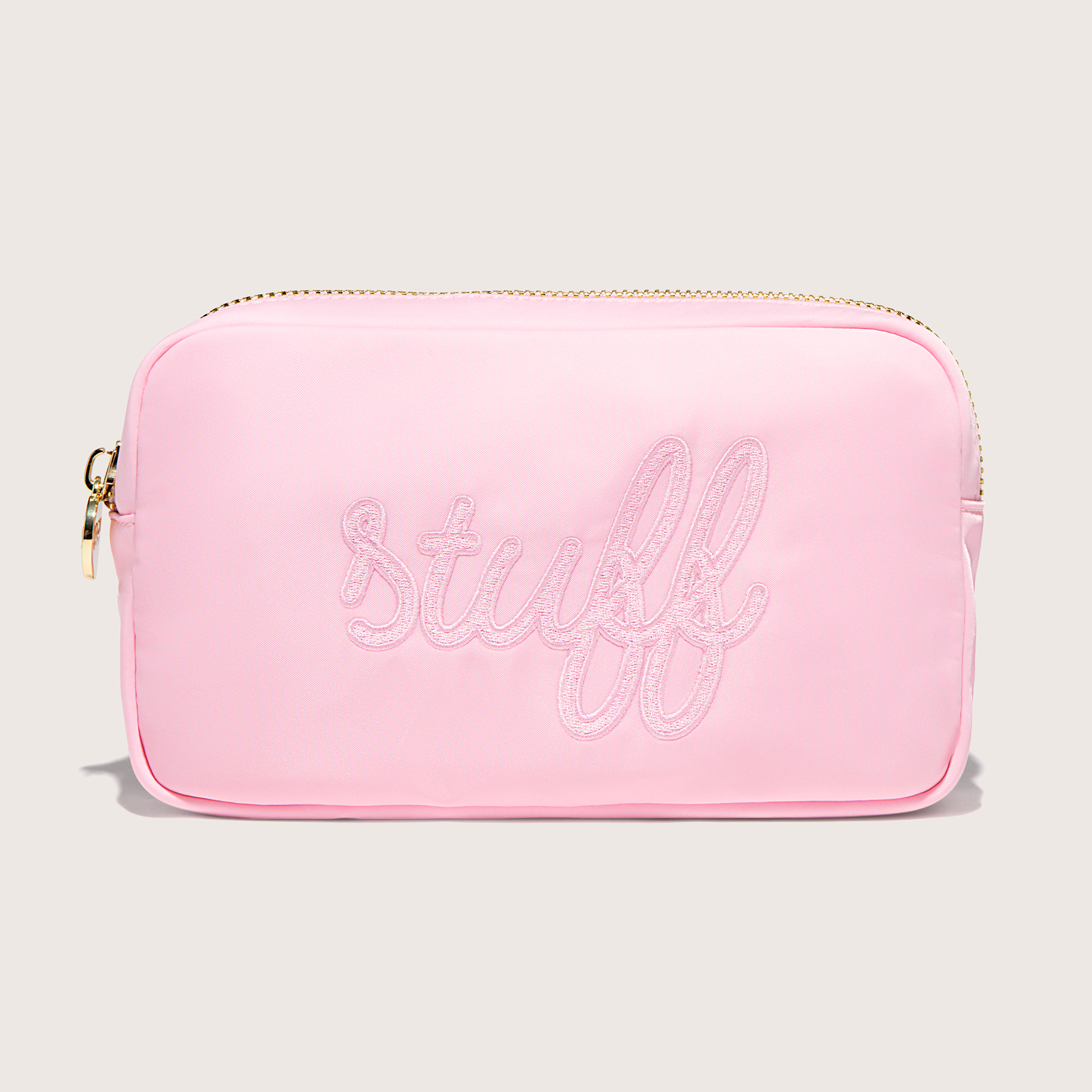 Stuff Embroidered Small Pouch