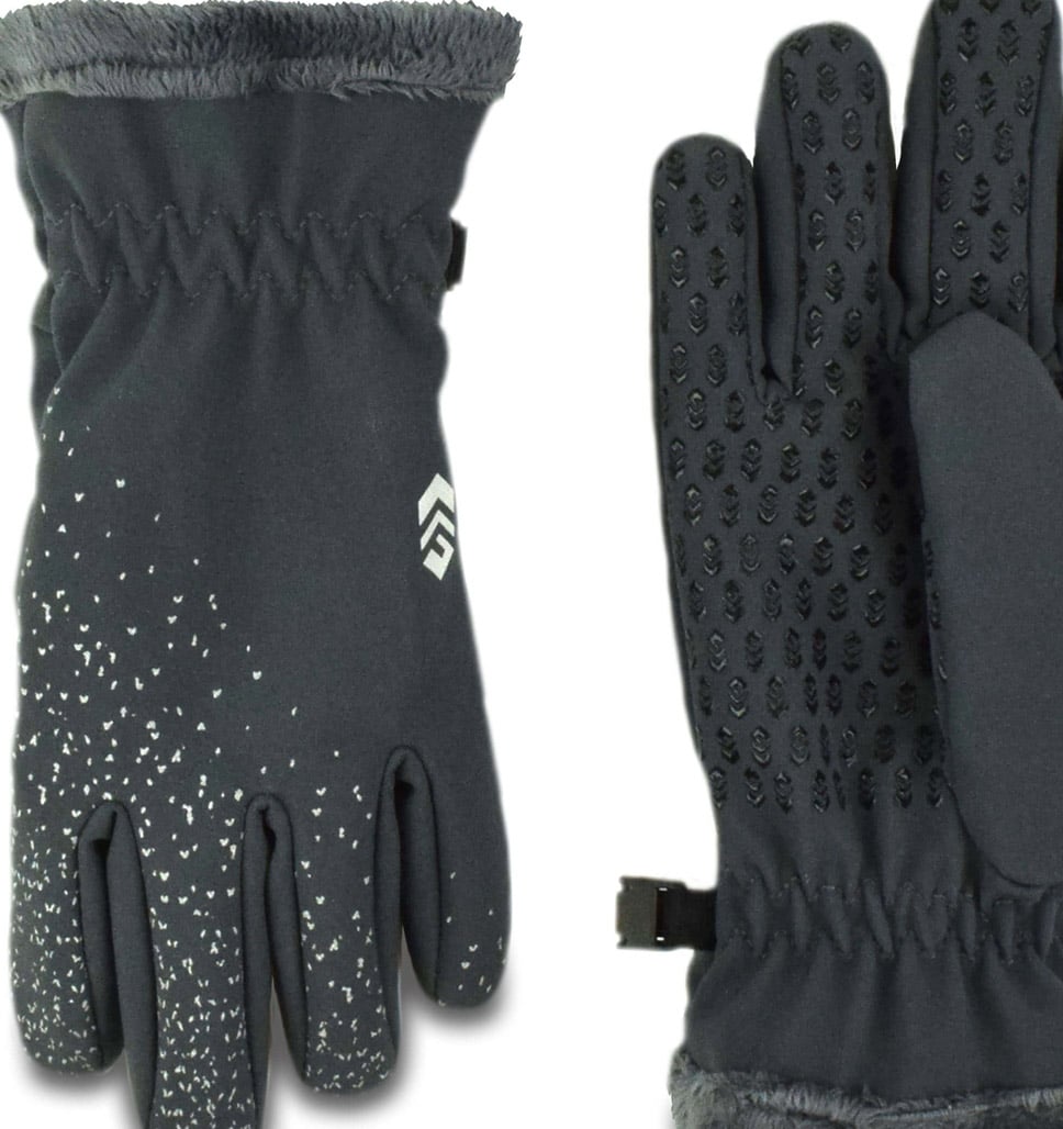 Girls' Solid Softshell Glove