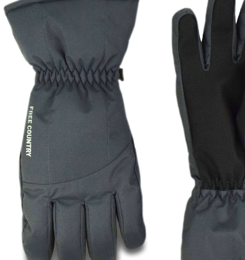 Women's Puffer Quilted Ski Glove