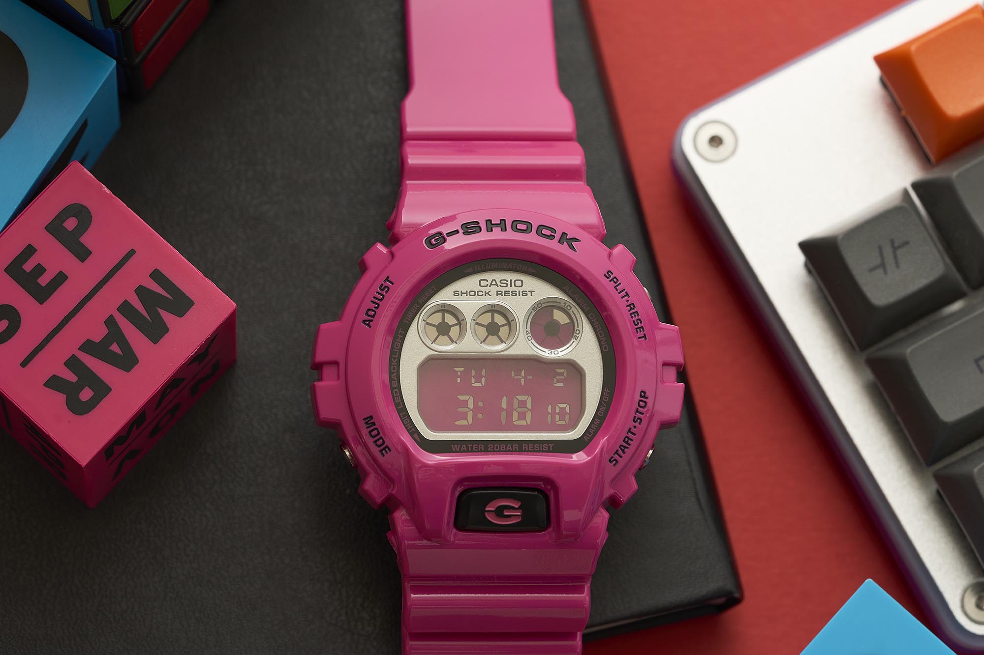 G SHOCK Crazy Colors DW6900RCS 1 DW6900RCS 4 DW6900RCS 7 Windup Watch Shop