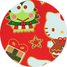 Hello Kitty and Friends Holiday Print
