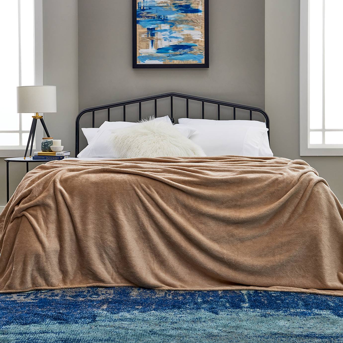 Everyday Fleece Blanket Cosy House Collection