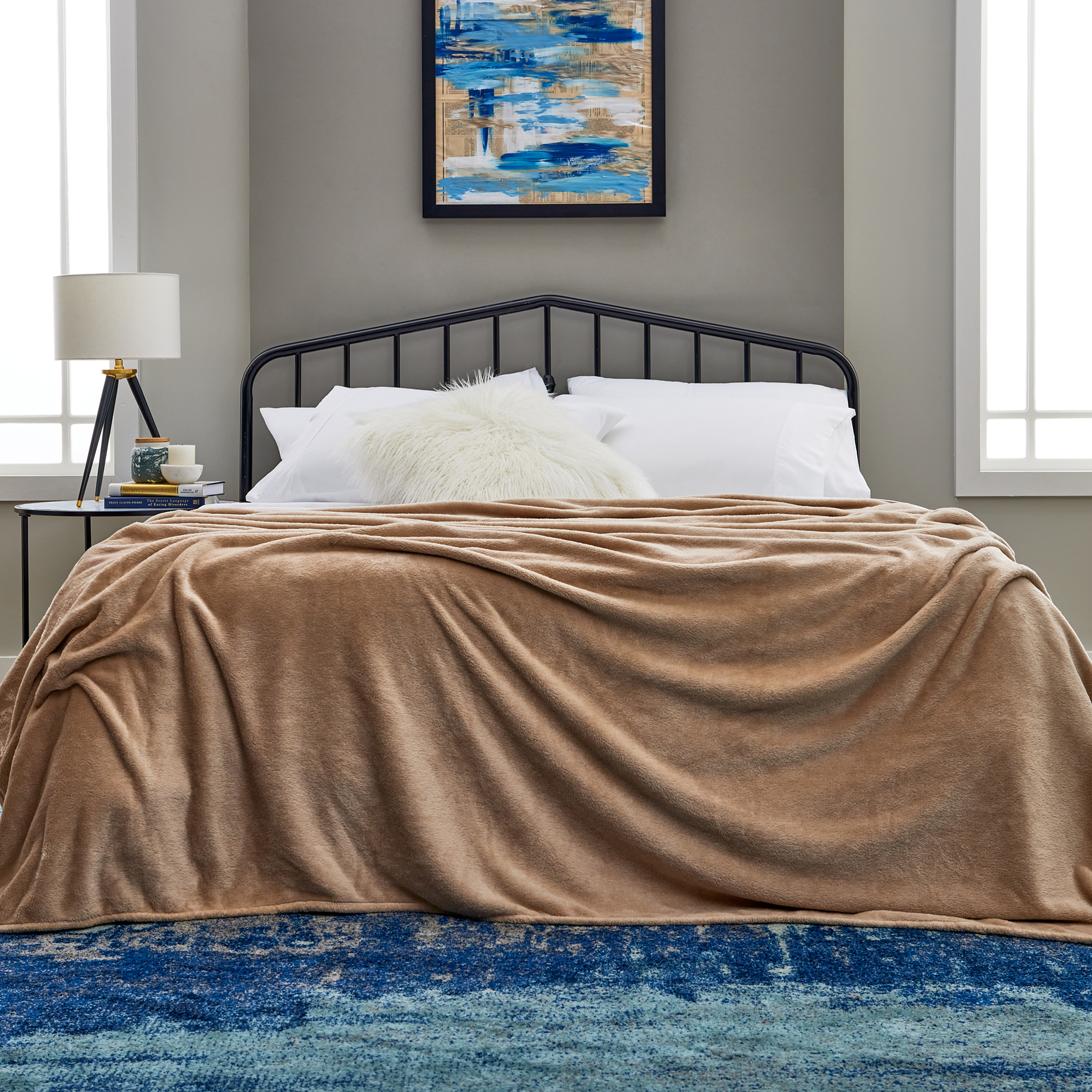 warm cosy home blanket Everyday Fleece Blanket – Cosy House Collection