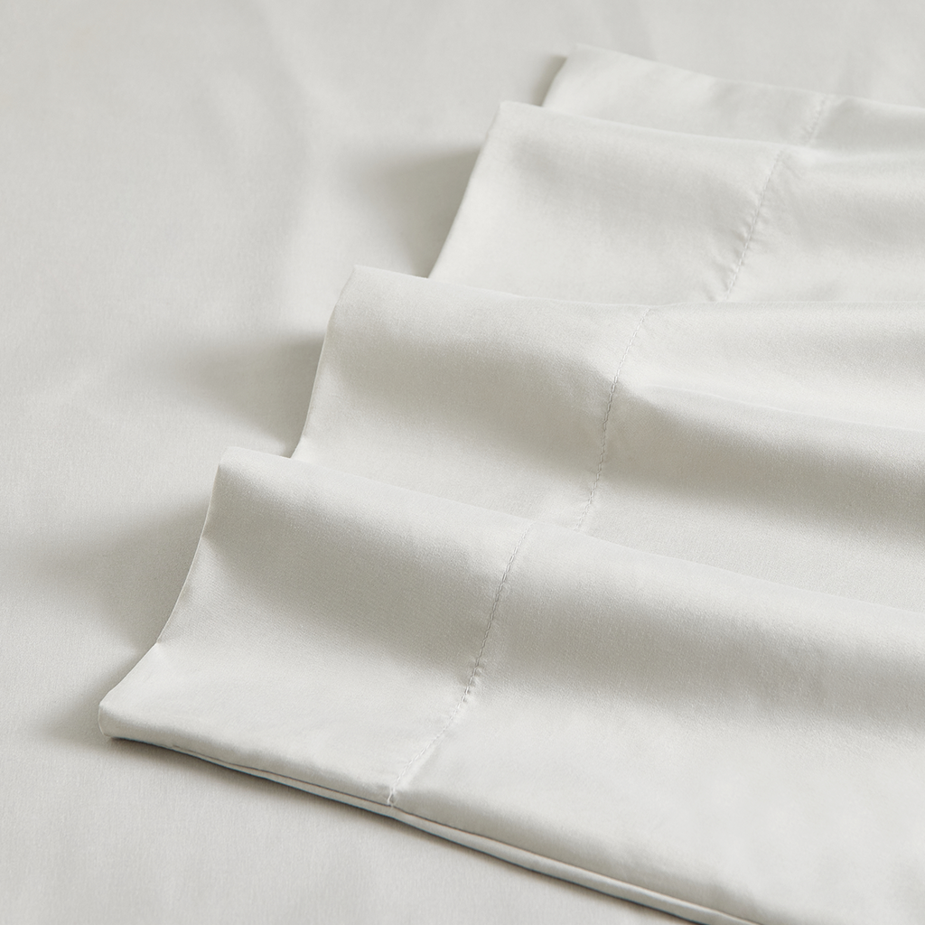 Luxury Pillowcases (2 Pack, King, White)