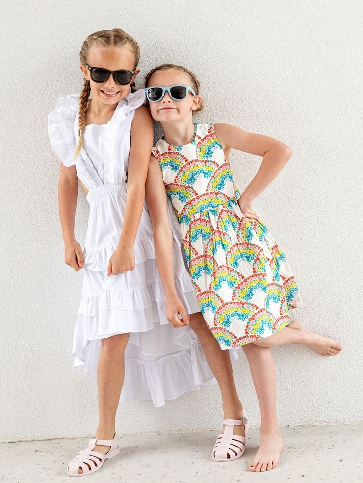 two girls wearing weefarers sunglasses