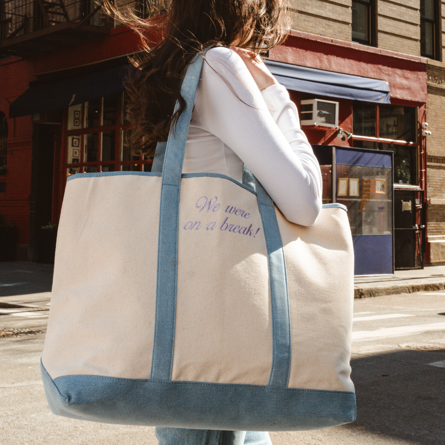 Large Canvas Tote