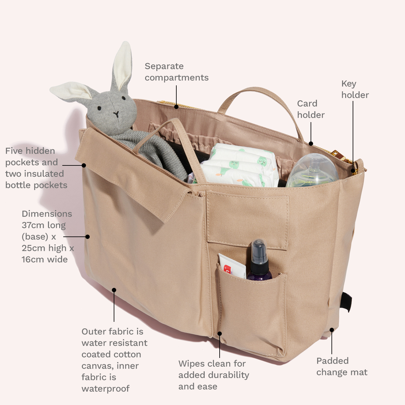 nappy organiser bag