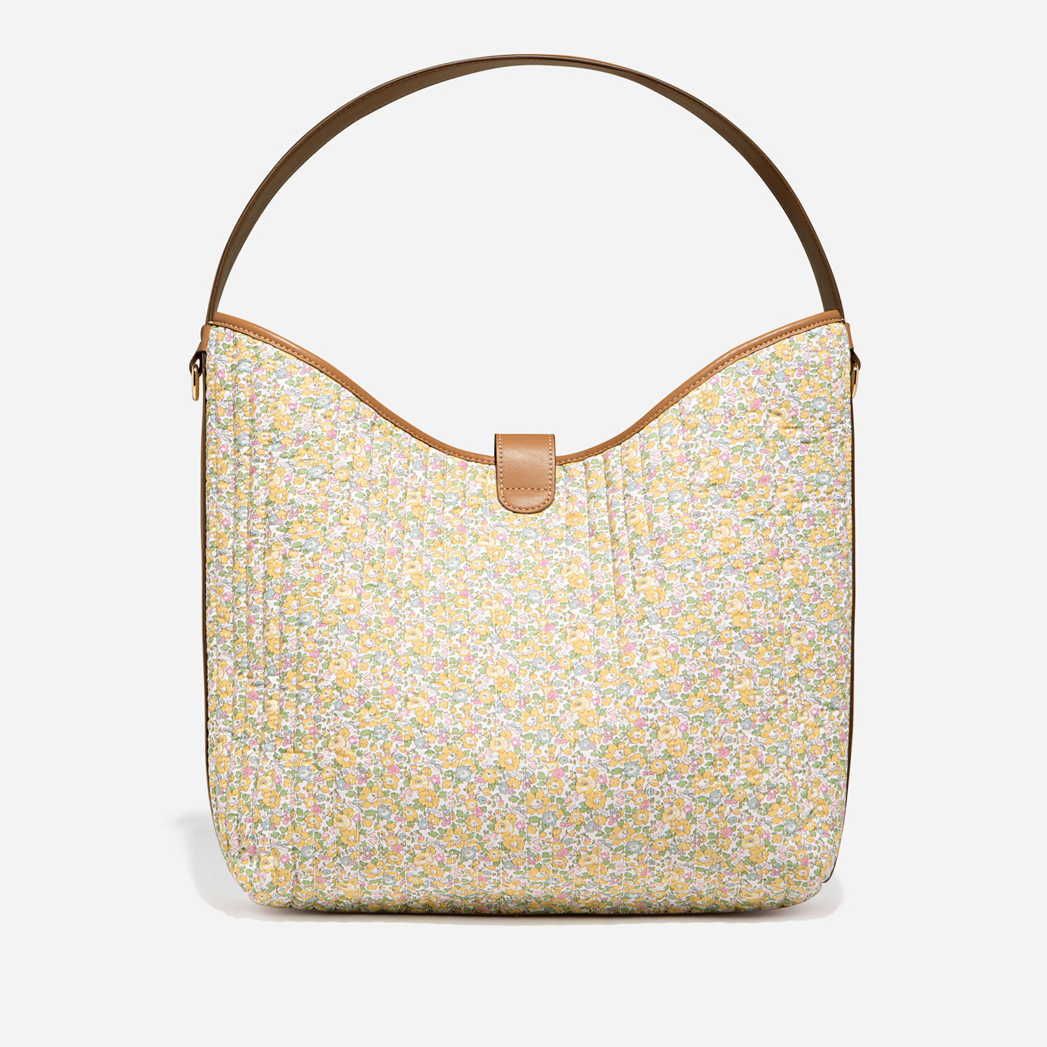 Slouchy Shoulder Bag Made with Liberty Fabric