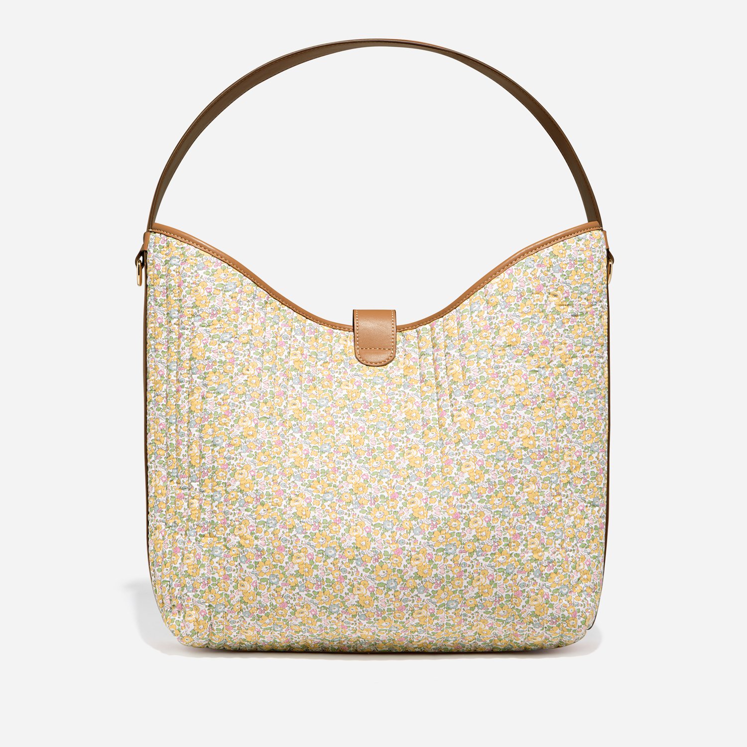 Slouchy Shoulder Bag Made with Liberty Fabric