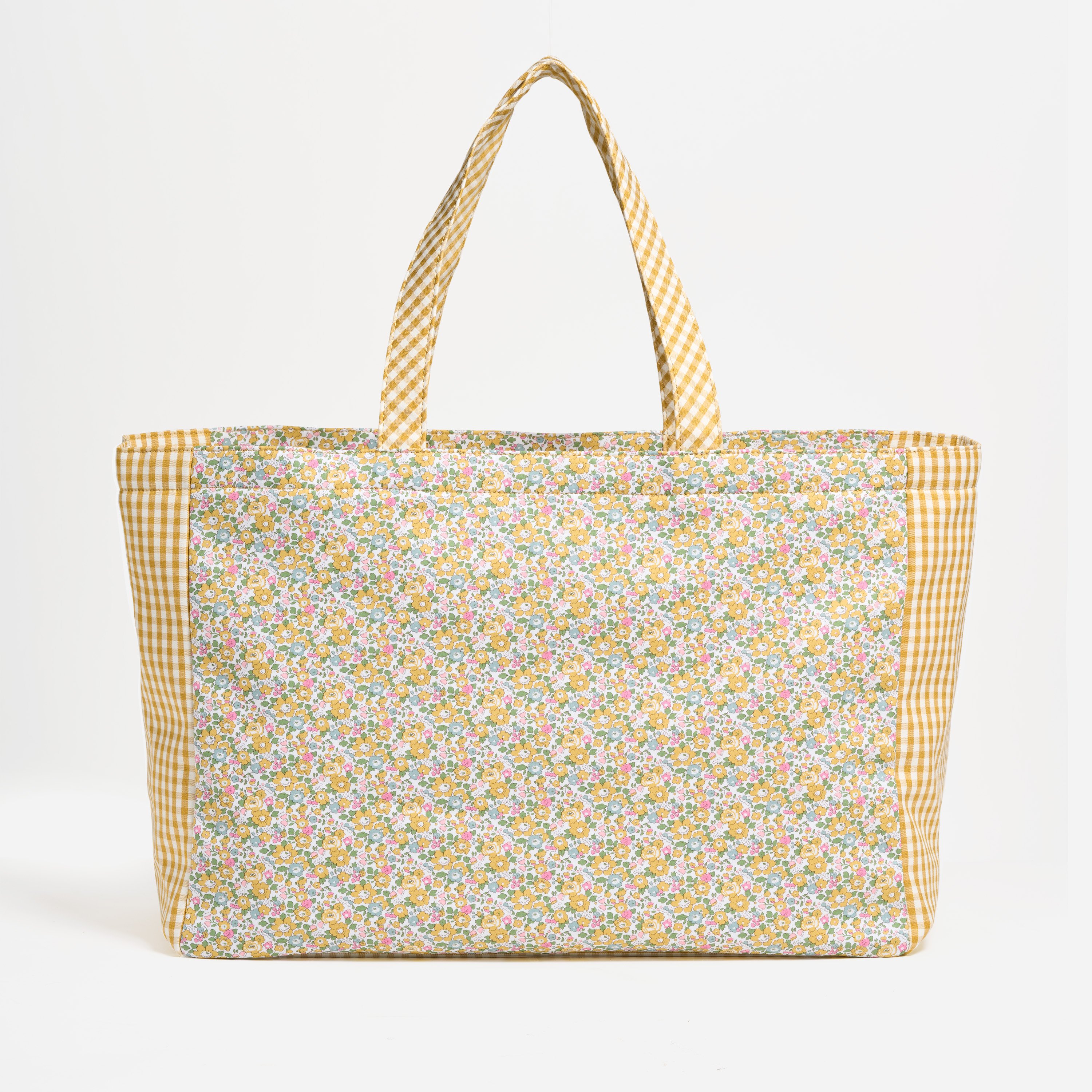 Everything Tote Made with Liberty Fabric