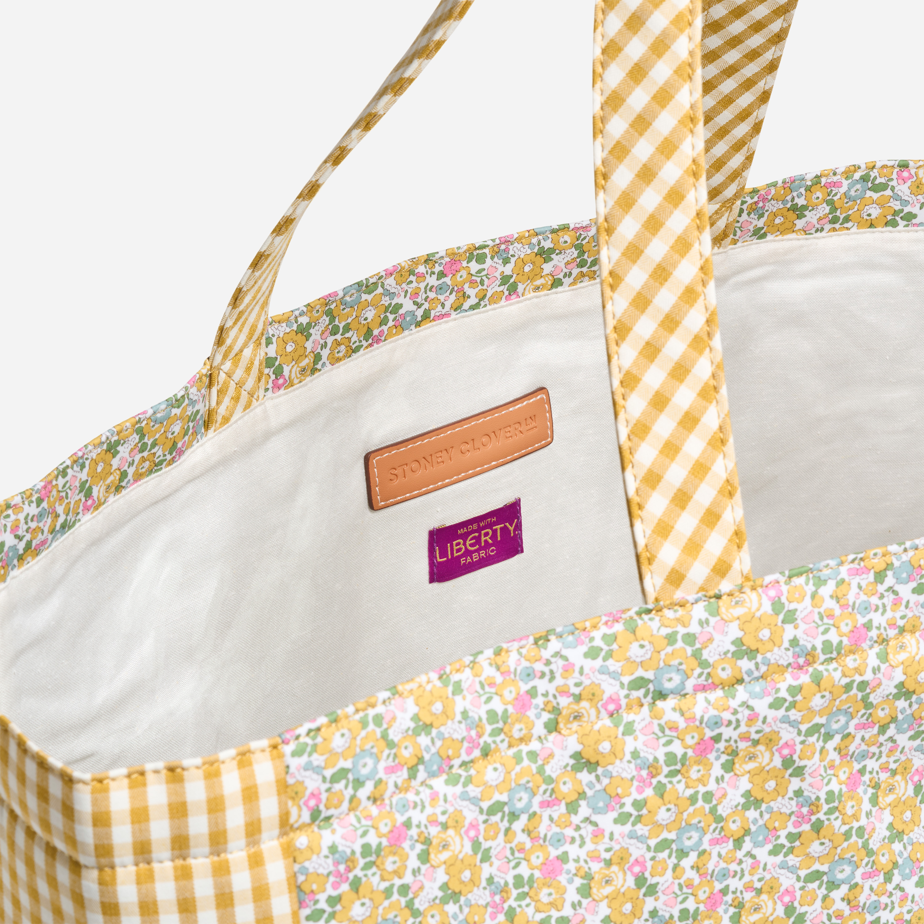 Everything Tote Made with Liberty Fabric