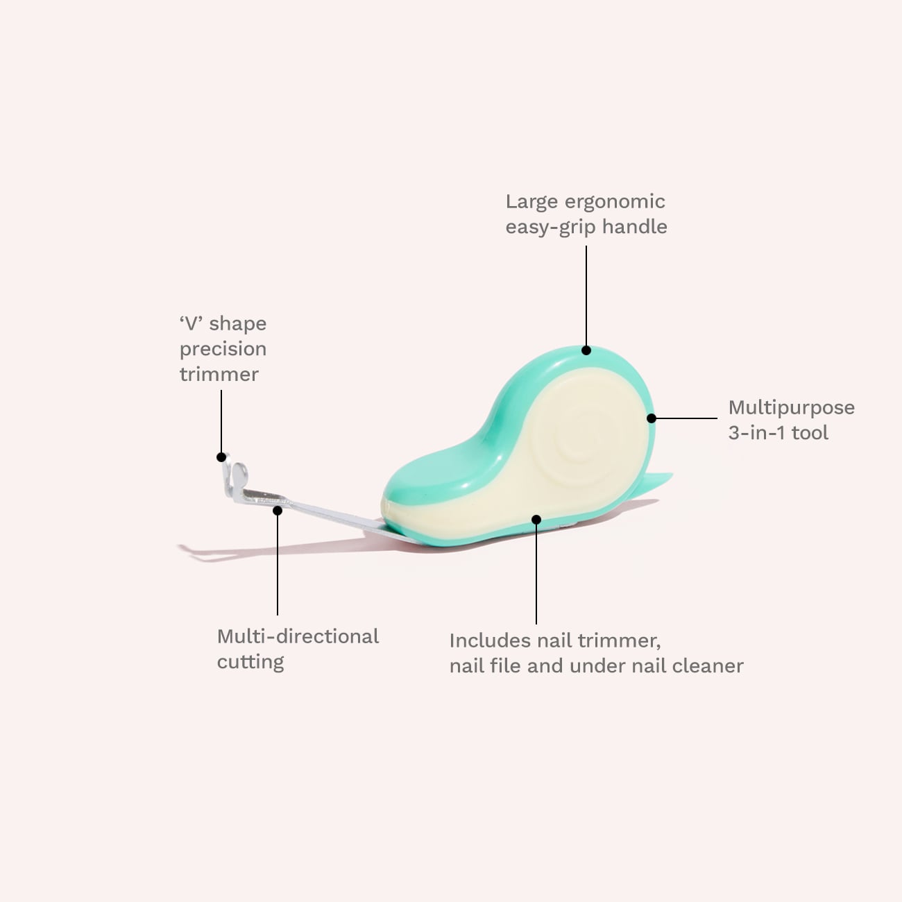 baby snail nail trimmer