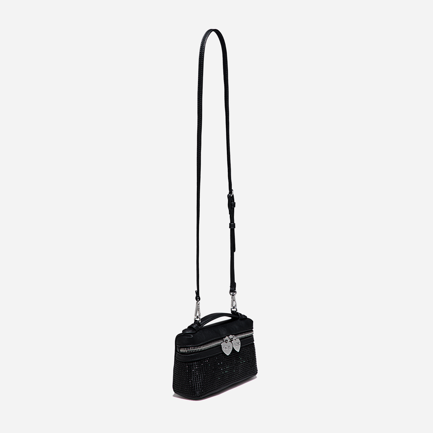 Micro Top Handle Crossbody Bag