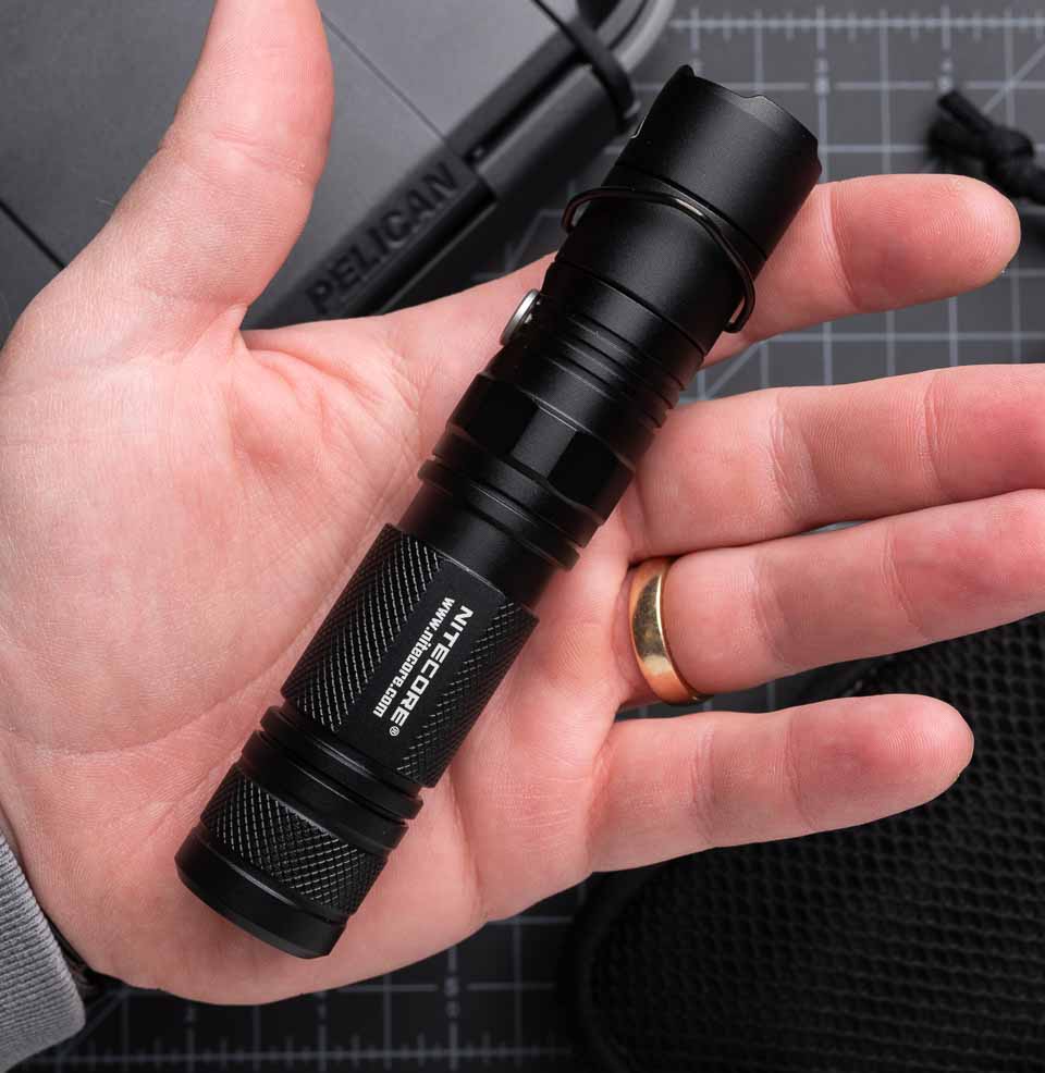 MT21C Flashlight Compact Form Factor