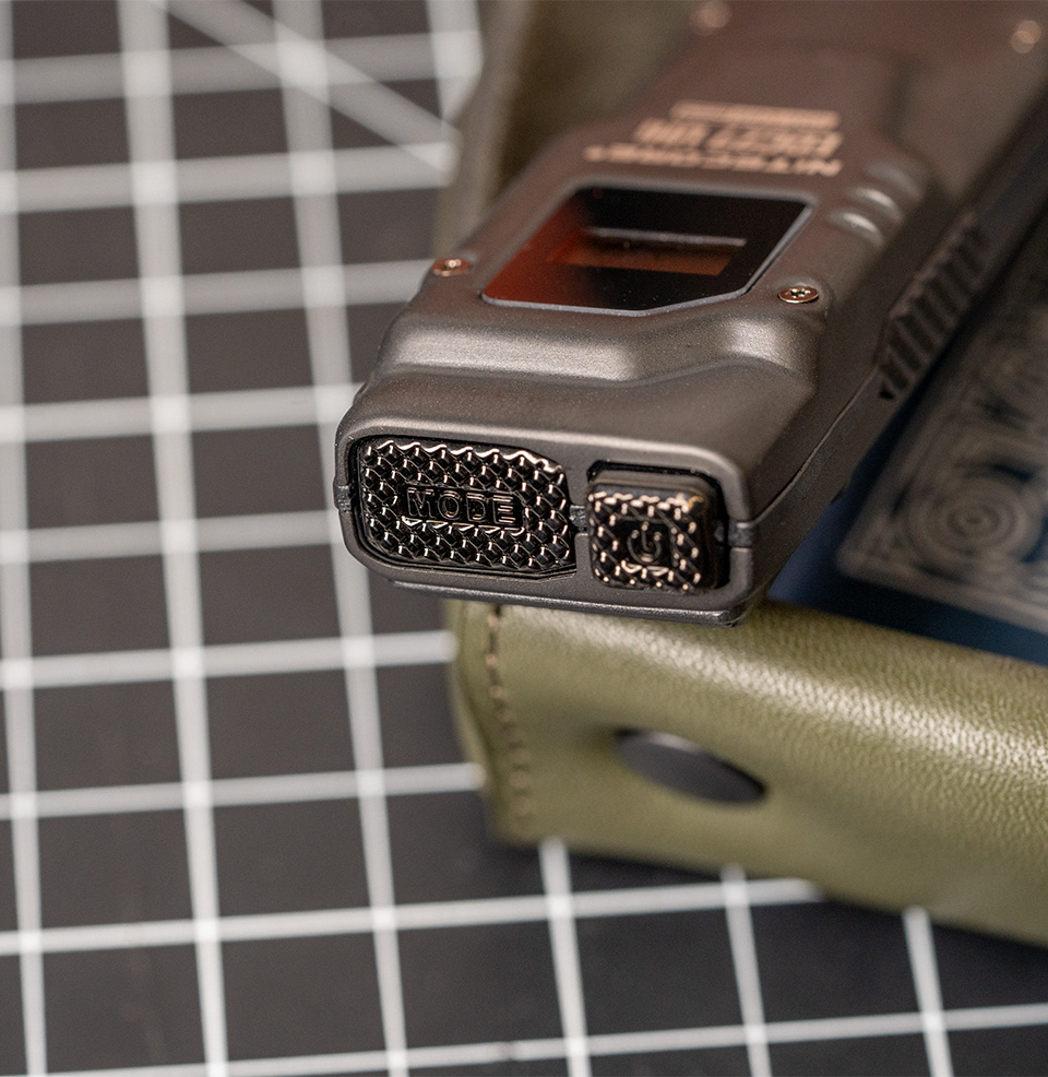 EDC27 UHi Flashlight PVD-Coated Steel Case