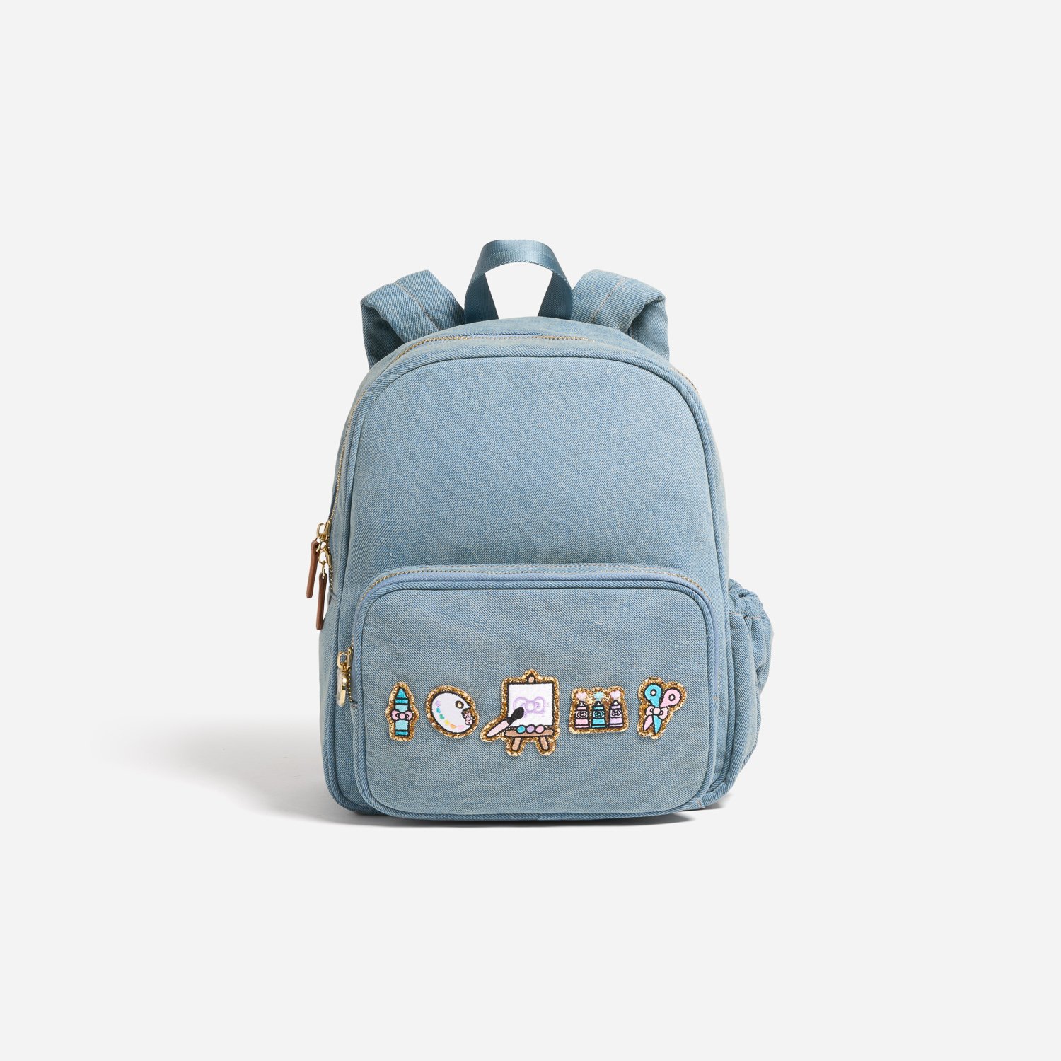 hello kitty denim backpack Hong Kong Brand Jeans Hand Bag Sanrio Hello Kitty denim backpack