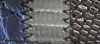 Cintura patchwork in vero alligatore nero Westport, Big & Tall - Grey Multi