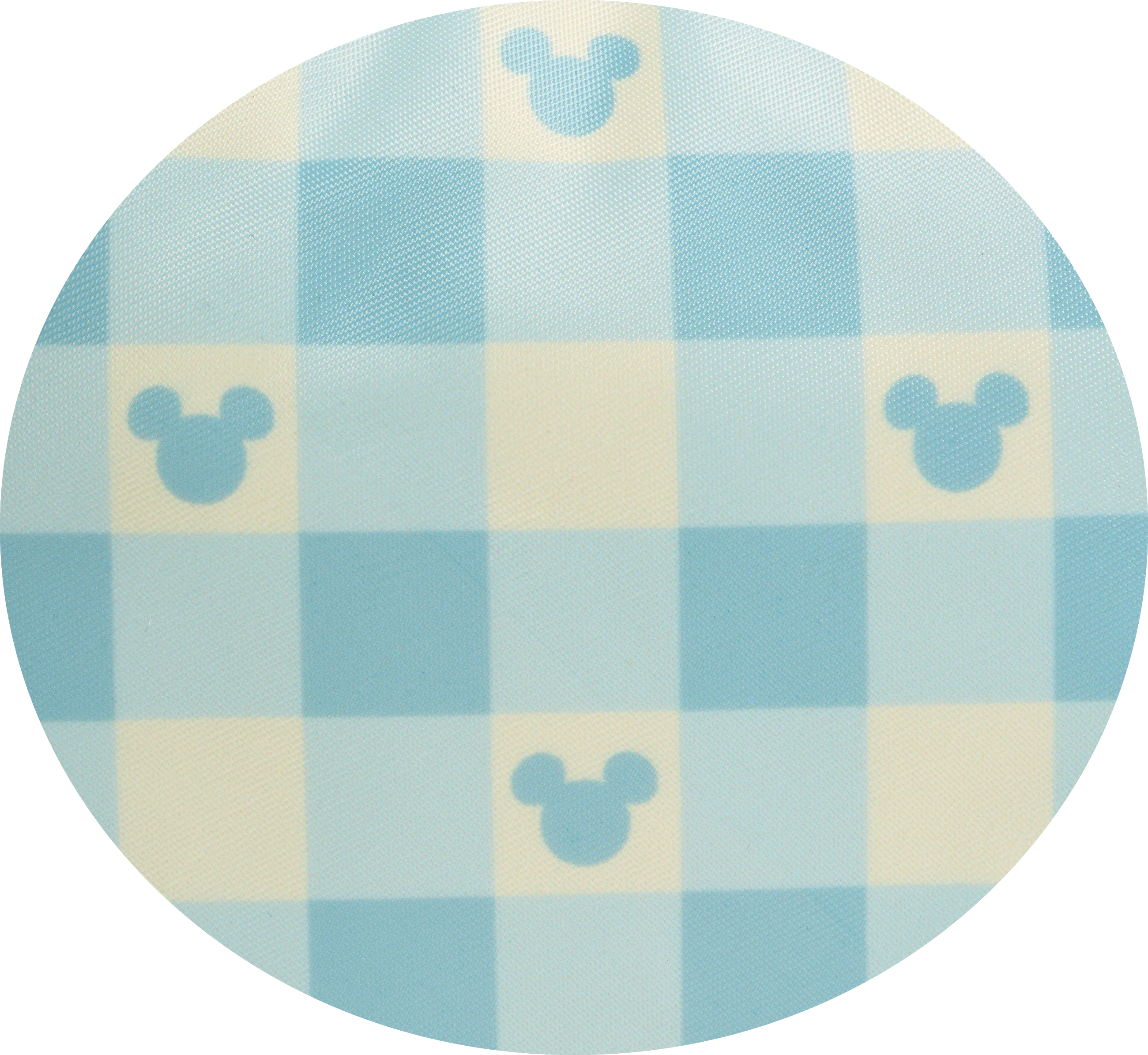 Mickey Gingham Blue