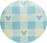 Mickey Gingham Blue