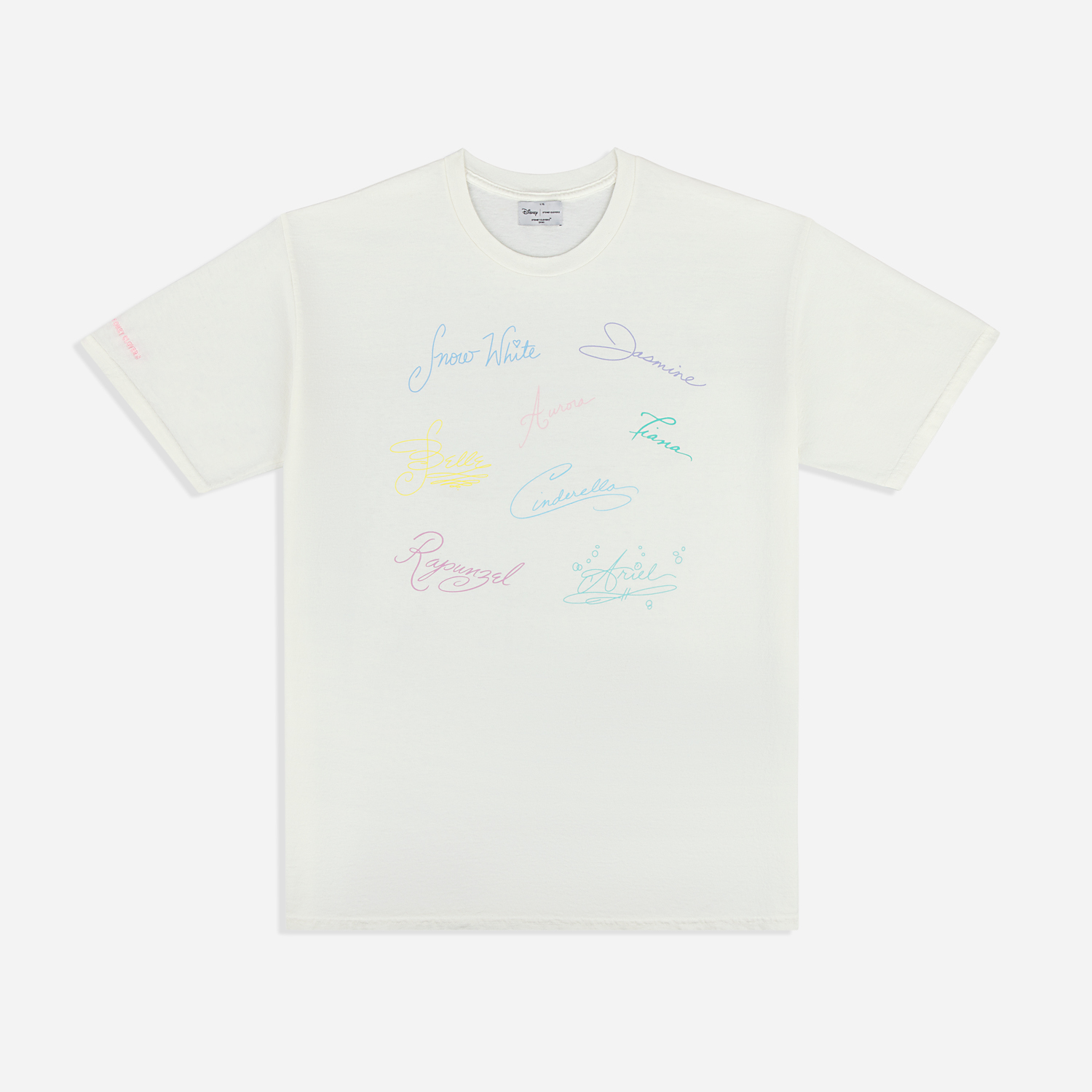 Disney Princess White Autograph T-Shirt